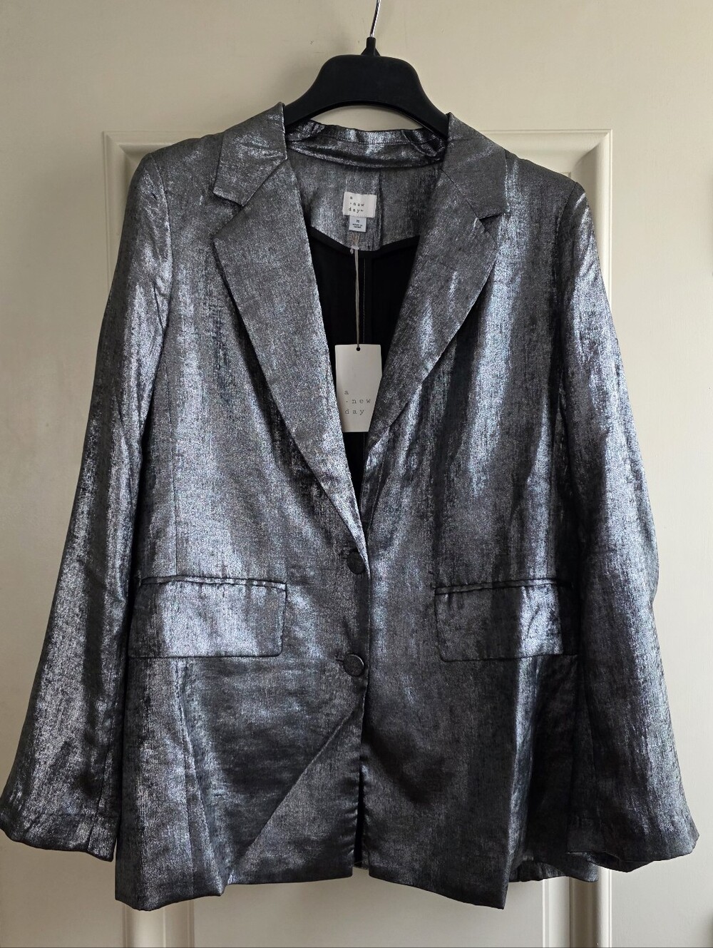 NWT Women's Charcoal/Silver Jacket, Size M